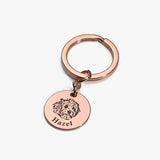 Personalized Pet Photo & Name Keychain
