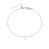 Gold-plated bracelet with a letter from A to Z – personalized jewelry with an initial