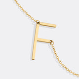 Eye-Catching Initial Necklace