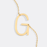 Eye-Catching Initial Necklace