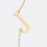 Eye-Catching Initial Necklace