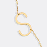 Eye-Catching Initial Necklace