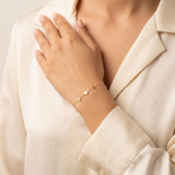 Personalized bracelet with initials