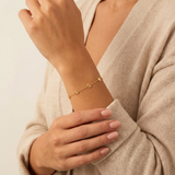 Personalized bracelet with initials