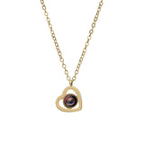 Photo necklace with a picture in the center – elegant personalized necklace