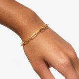 Cozumel bracelet in paperclip style