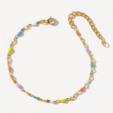 Delicate multicolored bracelet