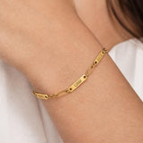 Personalized Paperclip Multi-Name Bracelet