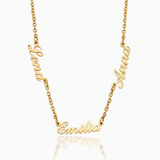 Necklace with multiple names