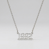 Birth Year Necklace
