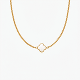 Pearl Shamrock Necklace