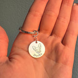 Personalized Pet Photo & Name Keychain