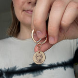 Personalized Pet Photo & Name Keychain