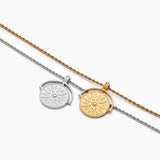 Compass Medallion Necklace 2