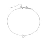 Gold-plated bracelet with a letter from A to Z – personalized jewelry with an initial