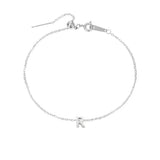 Gold-plated bracelet with a letter from A to Z – personalized jewelry with an initial