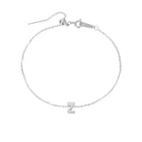 Gold-plated bracelet with a letter from A to Z – personalized jewelry with an initial