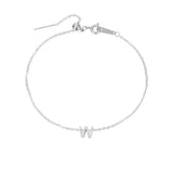 Gold-plated bracelet with a letter from A to Z – personalized jewelry with an initial