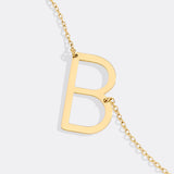 Eye-Catching Initial Necklace
