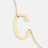 Eye-Catching Initial Necklace