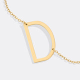 Eye-Catching Initial Necklace