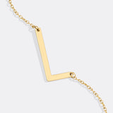 Eye-Catching Initial Necklace