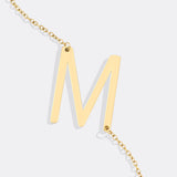 Eye-Catching Initial Necklace