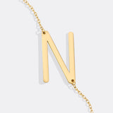 Eye-Catching Initial Necklace