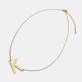 Eye-Catching Initial Necklace