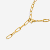 Honey Y Necklace Gold – gold layered Y-type necklace