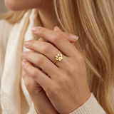Personalized pet initial ring – delicate jewelry featuring the initial