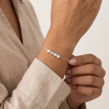 Personalized Bracelet with Heart-Shaped Initials