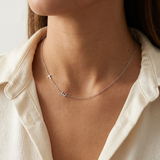 Personalized necklace with initials