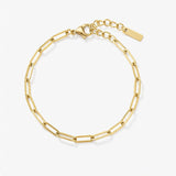Cozumel bracelet in paperclip style