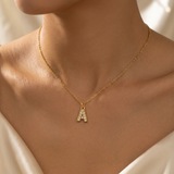 Pavé Initial Necklace