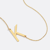 Eye-Catching Initial Necklace