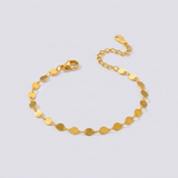 Carmen Beaded Bracelet Gold – gold bracelet with subtle details